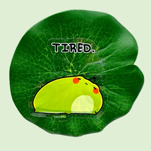 Tired Sticker