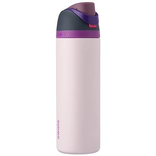 Owala FreeSip Insulated Stainless Steel Water Bottle with Straw for Sports and Travel, BPA-Free, 32oz, Dreamy Field - 32 Ounces - Dreamy Field
