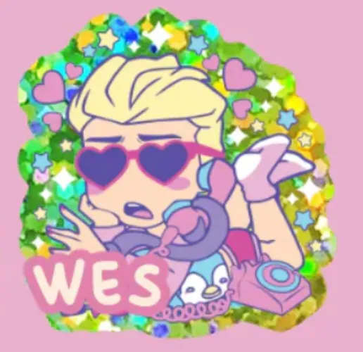 DBD SLEEPOVER 2.5IN RAINBOW STICKERS: KILLER VER | Wesker