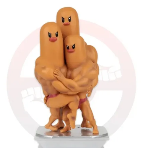 Buff Dugtrio Figure