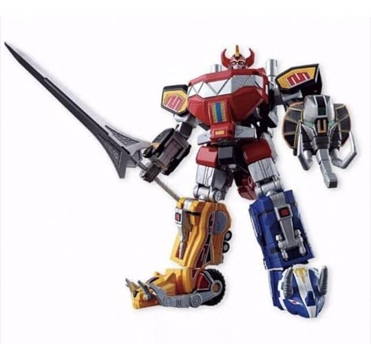 Bandai Shokugan Super Mini PLA Mighty Morphin Power Rangers Megazord