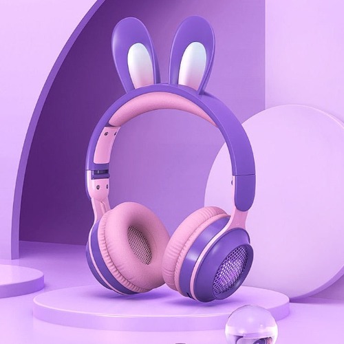 Rabbit Ears Headphones | Purple