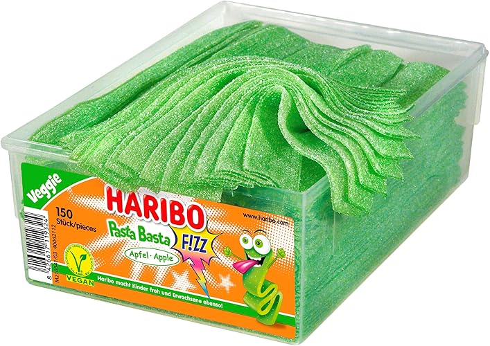 Haribo - Pasta Basta Sour Apple - 150 pcs