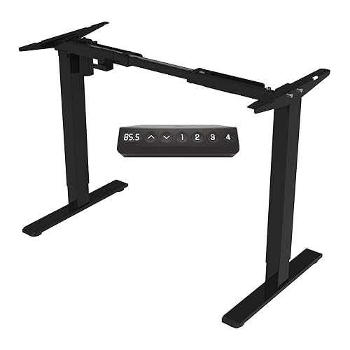 Electric Height Adjustable Standing Desk Frame