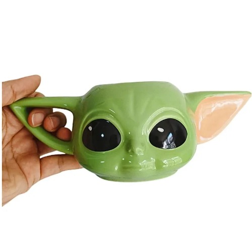 Yoda 3D Coffee Mug - With Box-A / 301-400ml