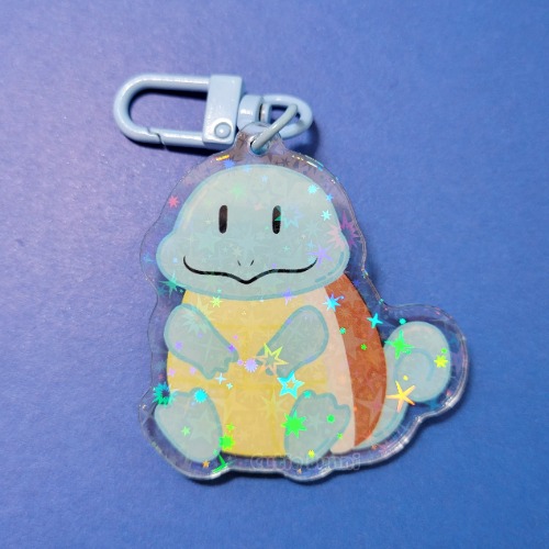 [Pokemon] Squirtle Acrylic Charm Keychain