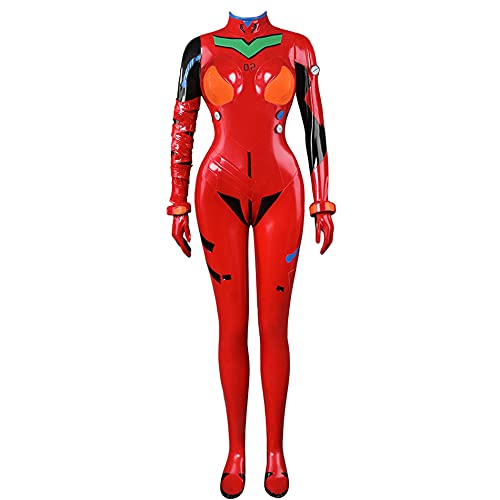 AGLAYOUPIN Anime Asuka Langley Soryu Cosplay Costume Battle Suit Halloween - Medium