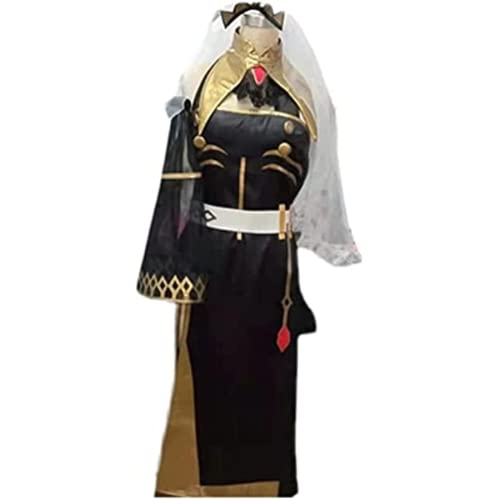 Muchen COS Anime VTuber Hololive Mori Calliope Uniform Dress Party Suit Any Size Cosplay Costume Women Halloween - Custom Made