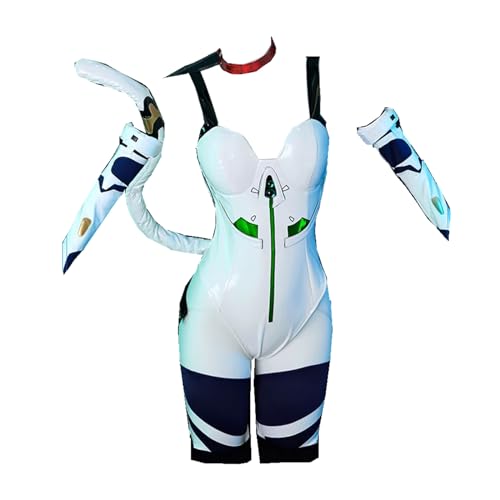 Ayanami Rei Cosplay Costume - Authentic Outfit for Your Cosplay Adventure Halloween Christmas Cos Party Gifts - Medium - Female Size