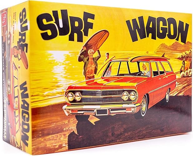'65 Chevelle Surf Wagon 1:25 Scale Model Kit
