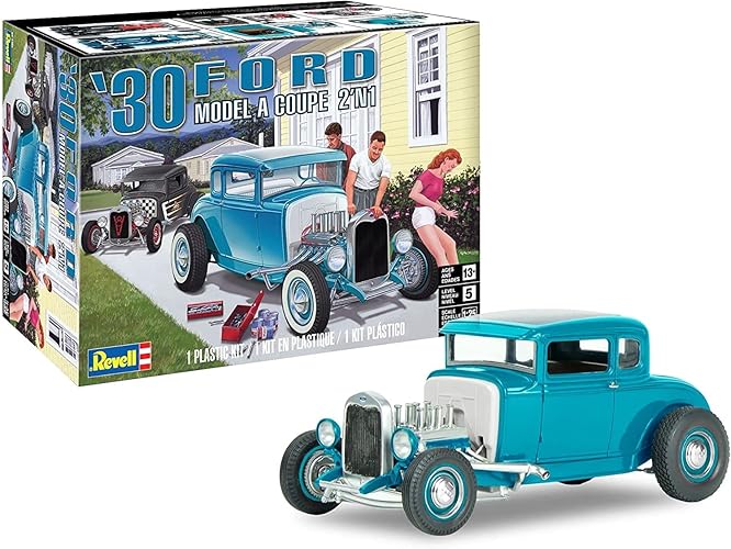 '30 Ford Model ‘A’ Coupe 1:25 Scale