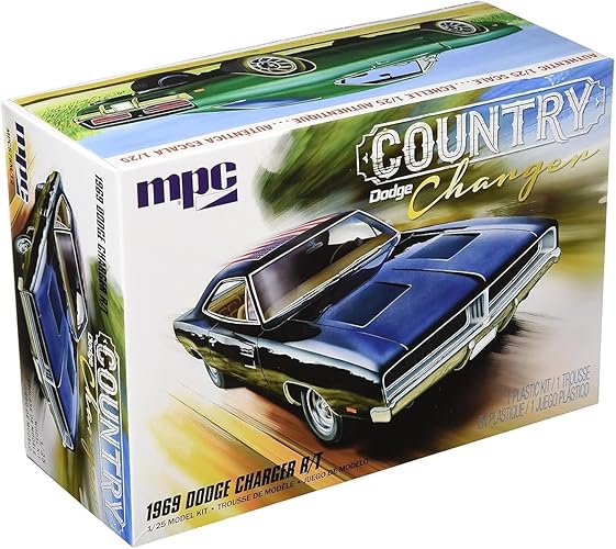 '69 Dodge Country Charger R-T 1:25 Scale Model Kit