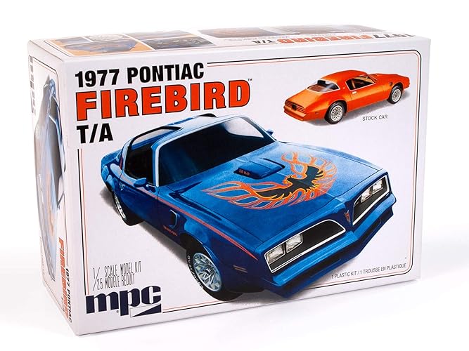 '77 Pontiac Firebird T/A 1:25 Scale Plastic Model Kit