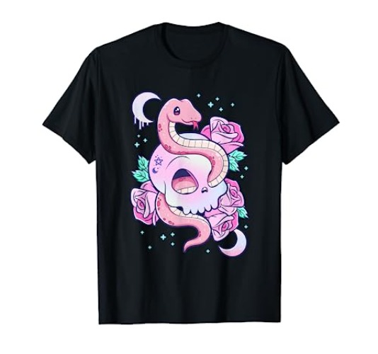 T-Shirt Crâne & Serpent