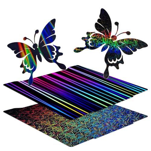 Upgraded 190x190mm Build Plate for Prusa Mini, Double-Sided PEL+PEB Spring Steel Sheet Flexible Removable Platform No Magnetic Base for Prusa 3D Printers - Lightsaber+Light Beam - 190x190