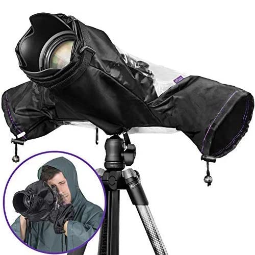Altura Photo Professional Camera Rain Cover for Canon Nikon Sony DSLR & Mirrorless Cameras - Altura Photo Camera Accessories for Photography Rain Gear - 