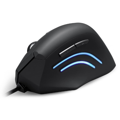 Perixx PERIMICE-508, Wired Programmable Vertical Ergonomic Mouse - 1000/1600 dpi - 5 Programmable Button - Natural Ergonomic Vertical Right handed Design - Wired