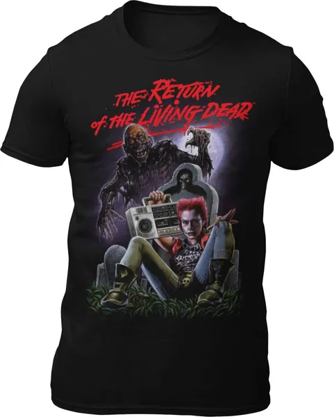 Return of The Living Dead - Graveyard T-Shirt Officially Licensed