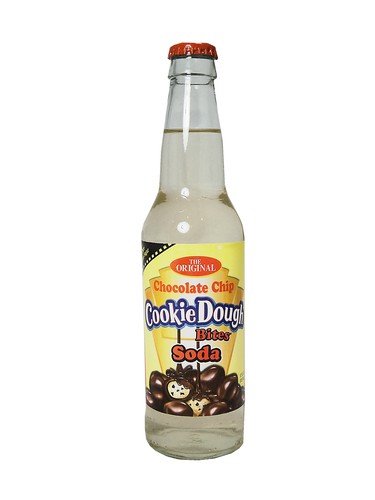 Rocket Fizz Cookie Dough Bites Chocolate Chip Soda 1-12oz bottle