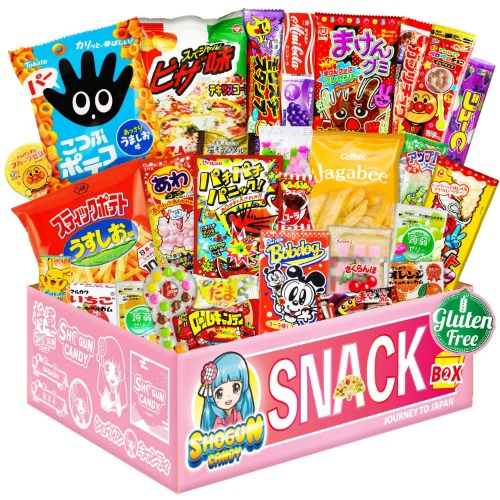 SHOGUN CANDY Japanese snack box kawaii gluten free - HIME