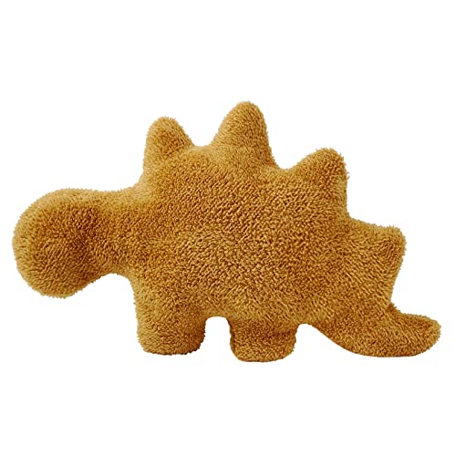 Stegosaurus-Dino Chicken Nugget Plush, Cute Stegosaurus Chicken Nuggets Plush Pillow for Birthday Dinosaur Party Decoration (Stegosaurus) - Stegosaurus
