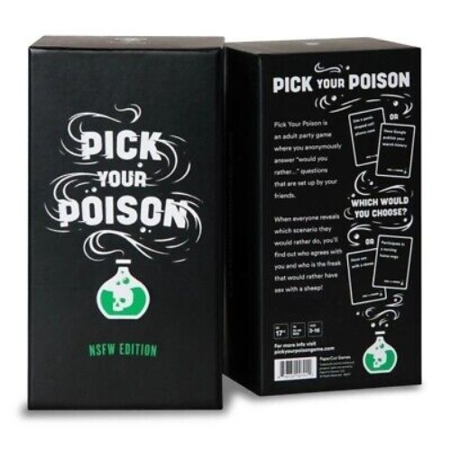 Pick Your Poison NSFW Edition Party game   | eBay