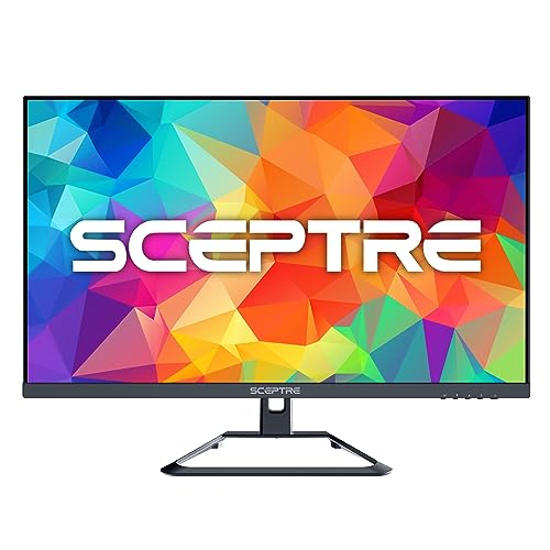 Sceptre 4K IPS 27" 3840 x 2160 UHD Monitor up to 70Hz DisplayPort HDMI 99% sRGB Build-in Speakers, Black 2021 (U275W-UPT) - 27" IPS 4K