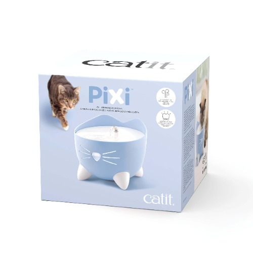 Catit PIXI Cat Drinking Water Fountain in blue