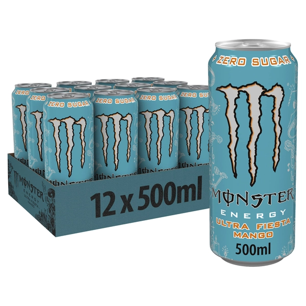 Monster Energy Ultra 12x 500ml Fiesta