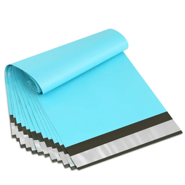 UCGOU Poly Mailers 6x9 Inch Teal 200 Pack Mini #1 Shipping Bags Strong Mailing Envelopes Thick Self Seal Adhesive Waterproof and Tear Proof Boutique Postal Small Business for Jewelry and More - Teal