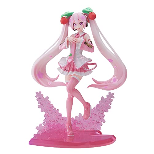 SEGA Goods Hatsune Miku - Sakura Miku 2023 - Statuette Luminasta 21cm - One Size - Pink,white