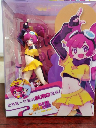 Offical Muse Dash Buro PVC Figure Game Toy 18cm Decors Display Stand Anime