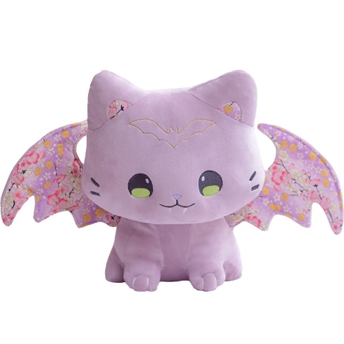 Caleb - Kawaii Bat Cat Plush Toy - 1 / 30cm