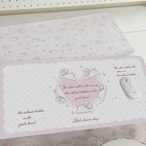 cute bunny mousepad 