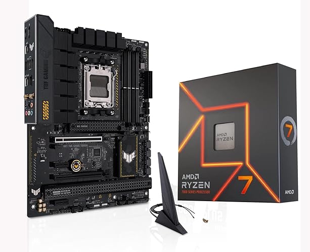 MICRO CENTER AMD Ryzen 7 7700X Desktop CPU Processorwith ASUS TUF Gaming B650-PLUS WiFi DDR5 PCIe 5.0 ATX Gaming Motherboard - AMD Ryzen 7 7700X+ASUS TUF GAM B650-PLUS WiFi