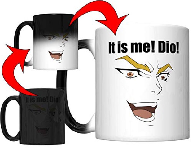 CJ Artisans It Is Me, DIO! Magic Color Changing Coffee Mug (It Was Me, DIO: Jojo's Bizarre Adventure)