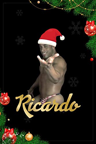 Ricardo: Christmas Ricardo Milos Journal, Funny Notebook , Gift Idea, Dancer, Funny Gift 120 pag