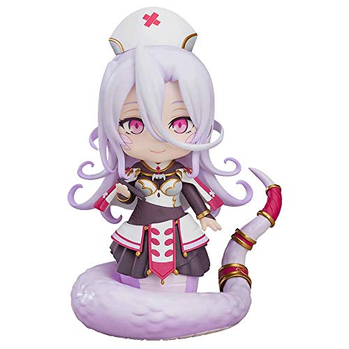 JJRPPFF, Q Version Safidite·Nex Figure, 4.3 Inches Doctor Of The Monster Girl Character Model,Multiple Accessories Included,Joint Can Move Nendoroid,PVC Material Anime Girl Figma(for Gift Collection)
