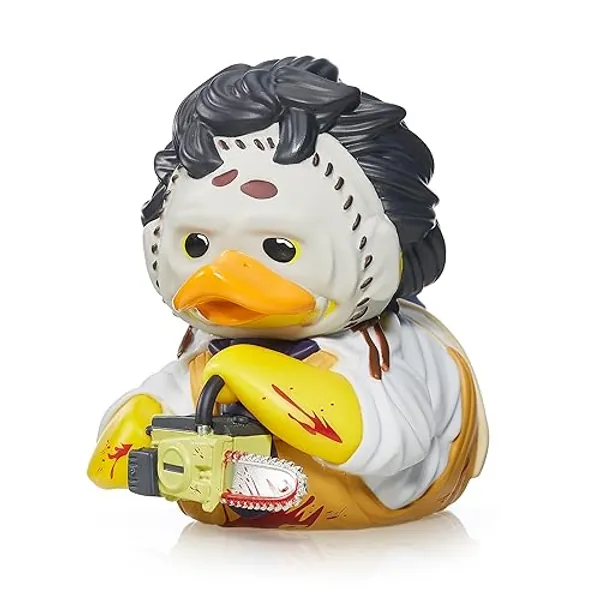 TUBBZ Boxed Edition: Horror - Leatherface Cosplaying Rubber Duck Vinyl Figure - Leatherface (Boxed)