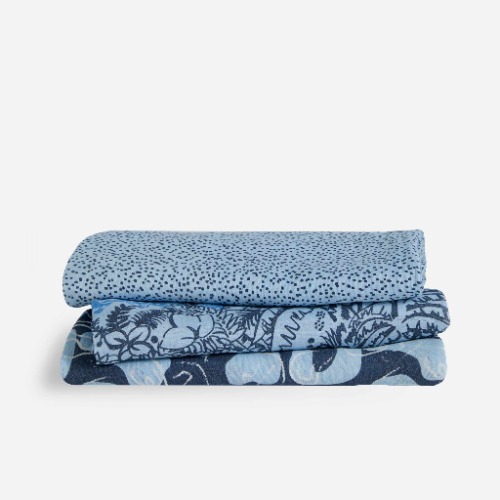 Baby Swaddle Set | Cool Blue Swaddle Set