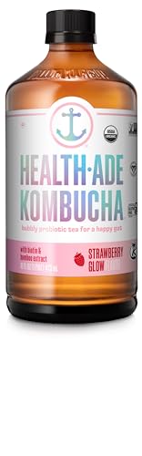 Strawberry Glow Kombucha, 16oz