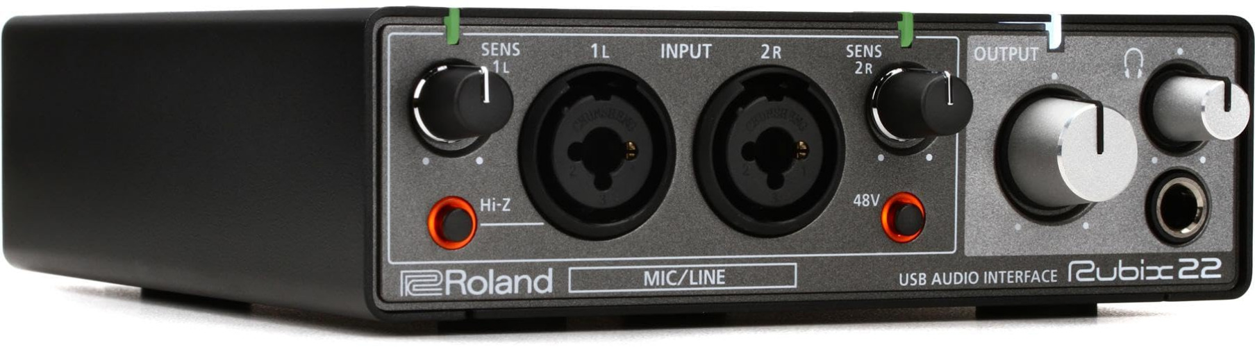 Roland Rubix 22 USB Audio Interface 2 in/2 Out (RUBIX22) - 2-in/2-out