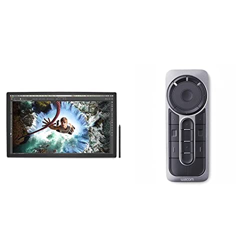 Wacom Cintiq Pro 27 Creative Pen Display (4K Graphic Drawing Monitor) and Wacom Express Key Remote - 27 inch touch - Monitor + Remote
