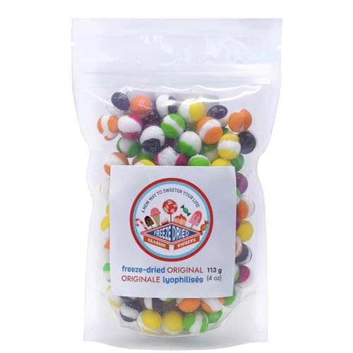 Original Rainbow | Premium crunchy freeze dried candy for an enhanced intense flavor | 113g - Original - 113 g