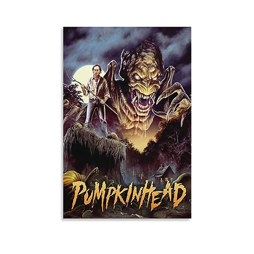 Wall Posters Pumpkinhead 1988 Movie Posters Vintage Posters Horror Decor Canvas Wall Art Prints for Wall Decor Room Decor Bedroom Decor Gifts Posters 24x36inch(60x90cm) Unframe-style - 24x36inch(60x90cm) - Unframe-style