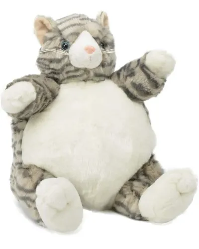Unipak Grey Tabby CAT PLUMPEE Plush Toy 9