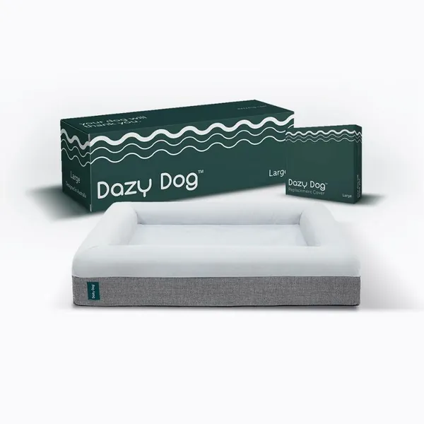Luxury Memory Foam Dog Bed by Dazy Dog - L