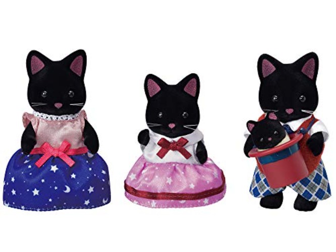 SYLVANIAN FAMILIES Midnight Cat Family ***2021 NEW LINES*** - Modern