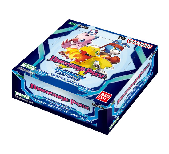 Bandai Digimon Dimensional Phase BT11 Booster Display Card Game
