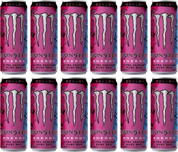 Monster Fantasy Ruby Red 12 cans